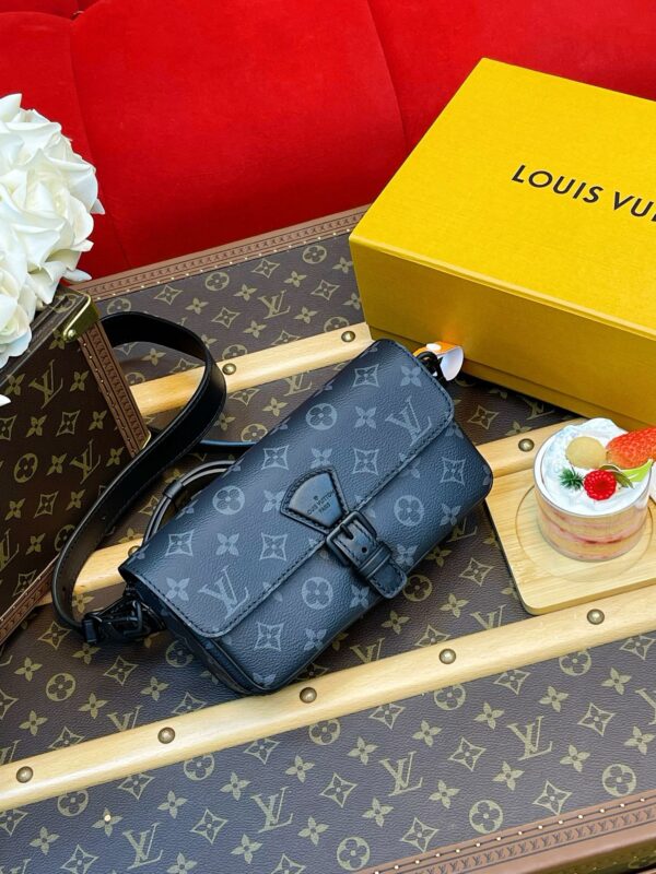 LV Montsouris Wearable Wallet - Image 4