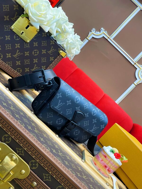 LV Montsouris Wearable Wallet - Image 7