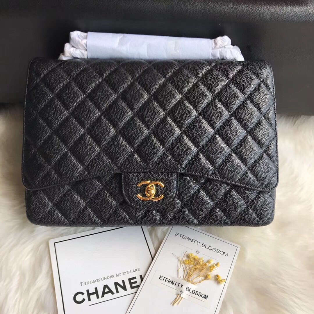 Chanel Maxi Classic Handbag - Image 2